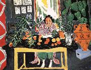 Henri Matisse Woman with vase oil painting